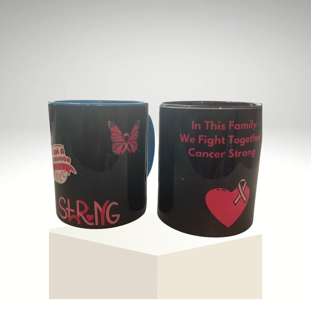 Breast Cancer Support Mug Set