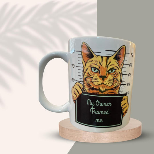 Silly Cat Mug